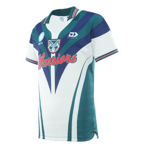 NZ Warriors 2025 Mens Dear Warrior Warm up Tee Cream