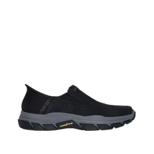 Mens Skechers Respected-Holmgren Black Right Side View