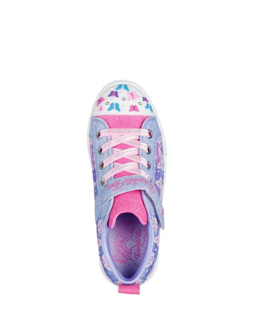 Kids Twinkle Sparks-Ombre Flutter Top View
