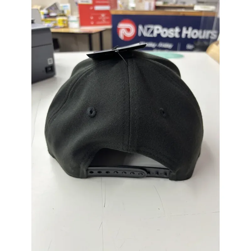 NRL Cowboys 970SS Snapback Cap Black White Back View