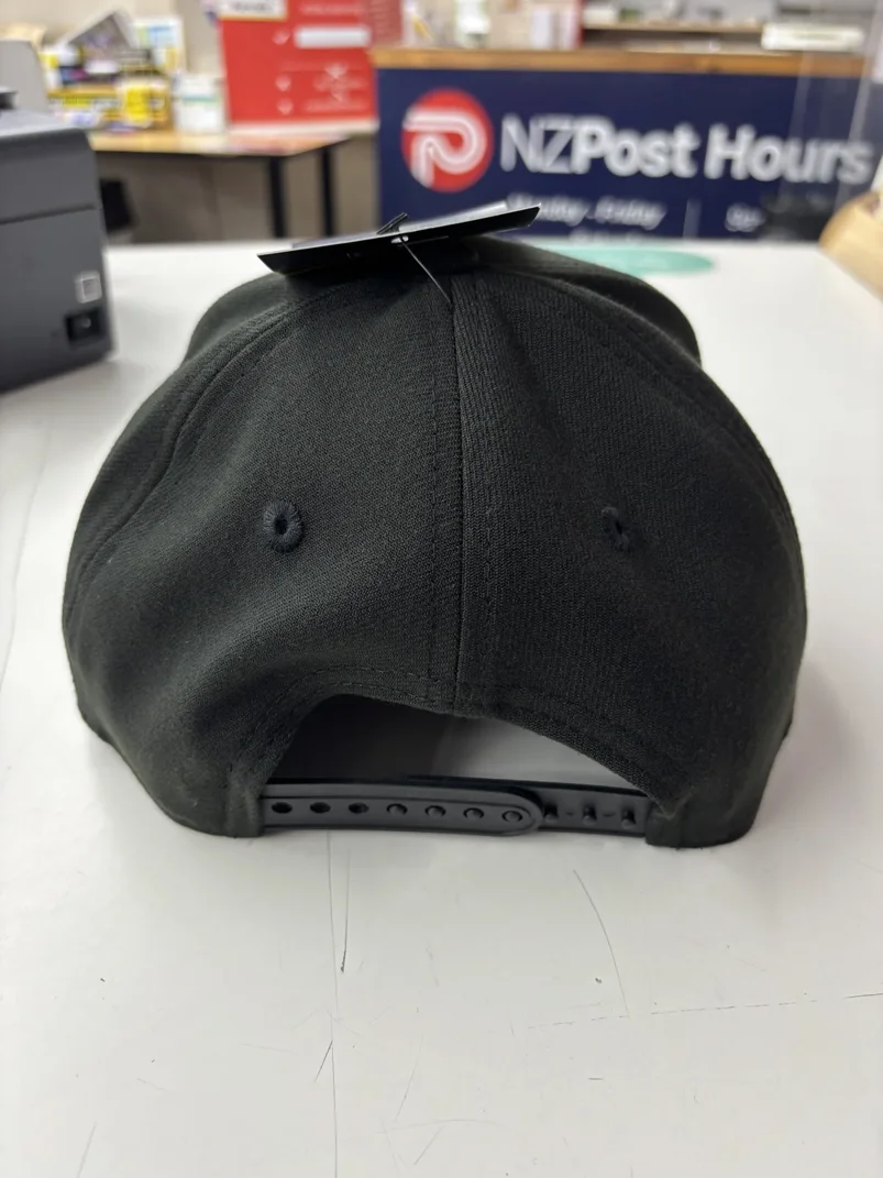 NRL Cowboys 970SS Snapback Cap Black White Back View
