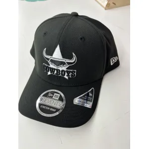 NRL Cowboys 970SS Snapback Cap-Black/White