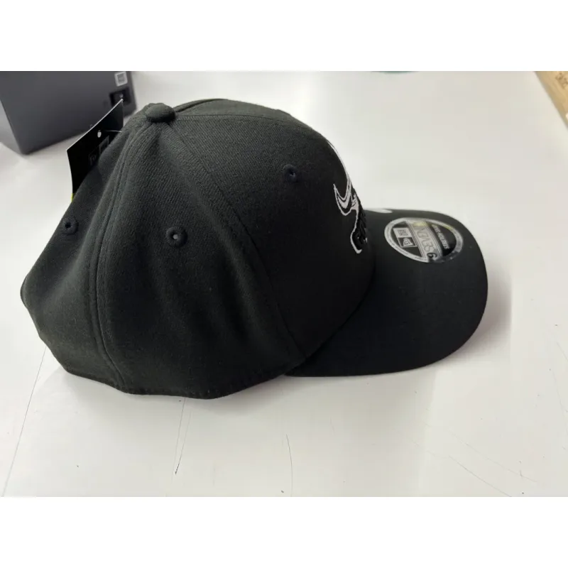NRL Cowboys 970SS Snapback Cap Black White Right View