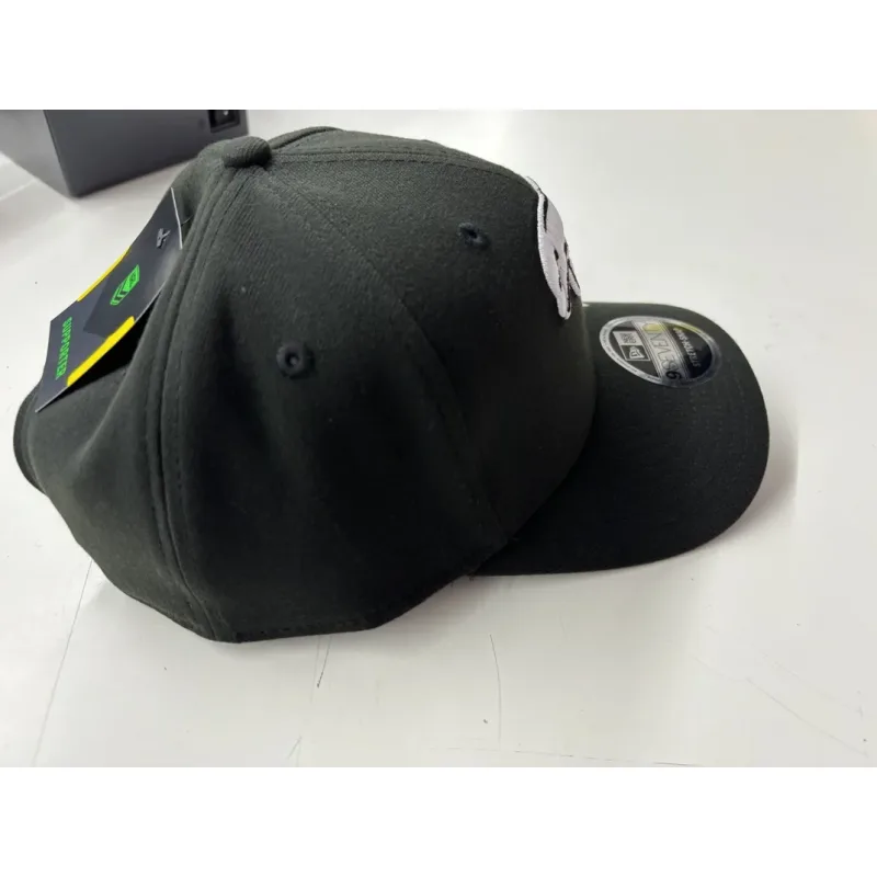 NRL Dolphins 970SS Snapback Cap Black White Right View