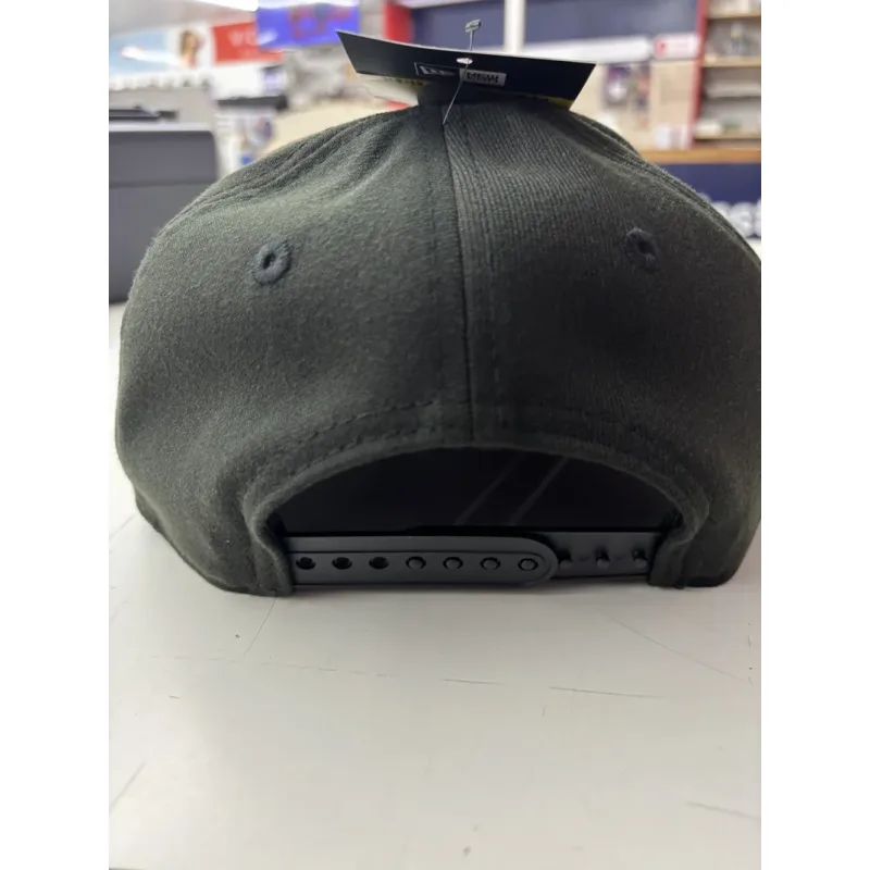 NRL Tigers 970SS Snapback Cap Black White Back View