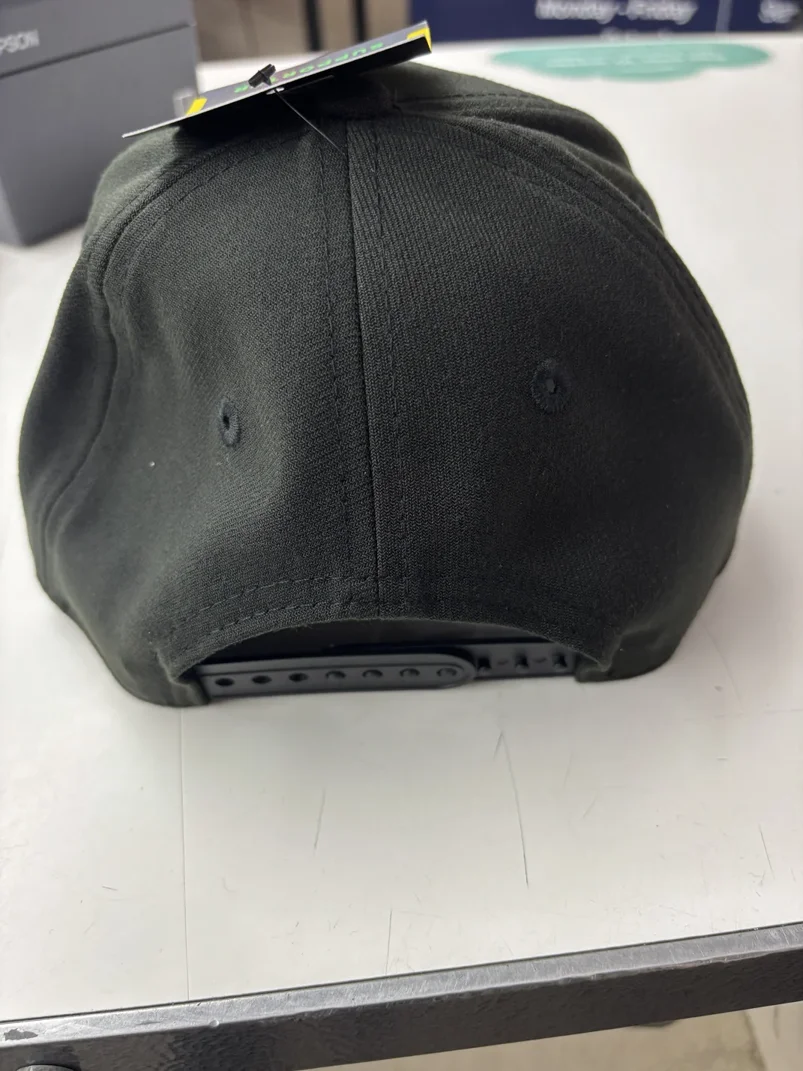 NRL Cowboys 970SS Snapback Cap Black White Back View