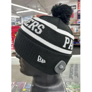 Panthers Beanie Black White Left