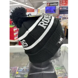 Roosters Beanie Black White Right