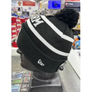 Storm Beanie Black White left
