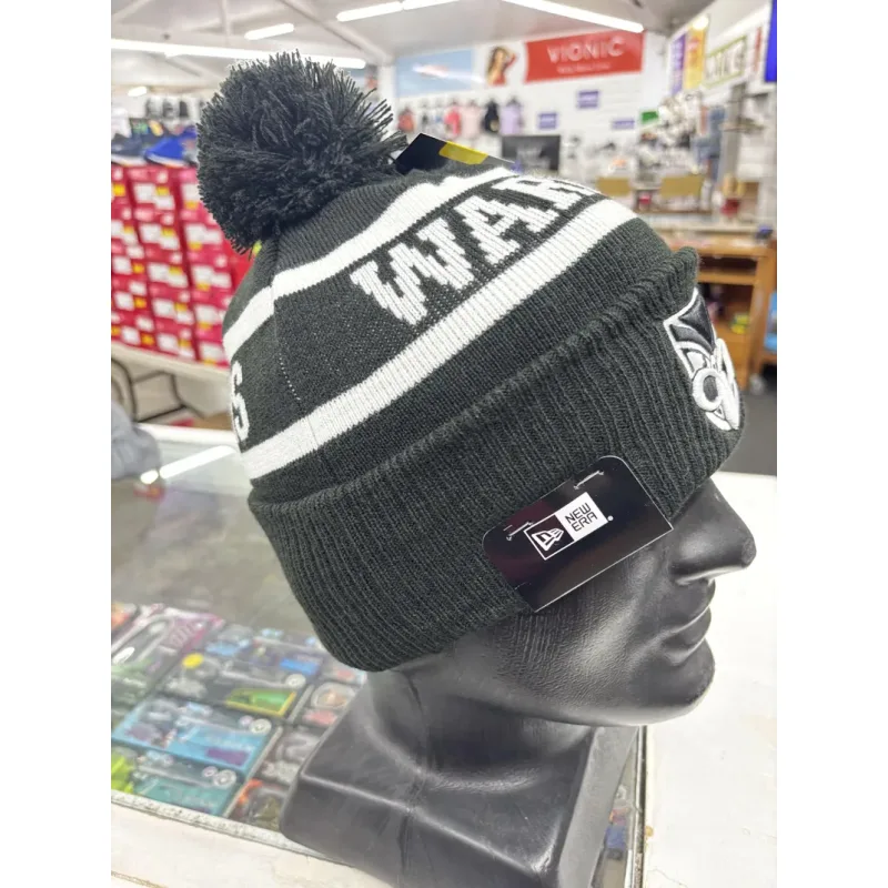 Warriors Beanie Black White Right