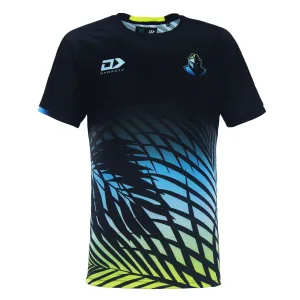 NRL Titans 2024 Warm Up Tee Black