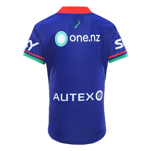 NRL Warriors 2025 Home Jersey Back