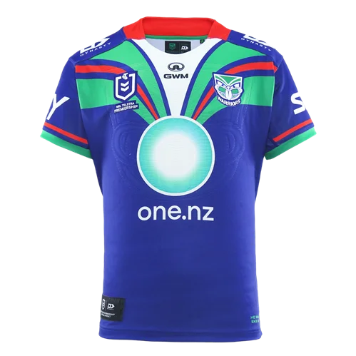 NRL Warriors 2025 Home Jersey Front