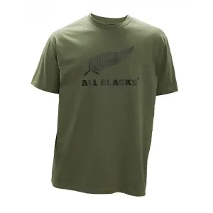 All Blacks Adult NZ Logo T-shirt-Khaki