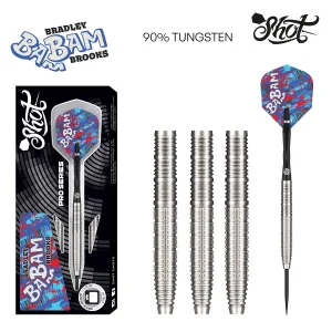 Shot Pro Series Bradley Brooks Gen 2 Steel Tip Dart Set
