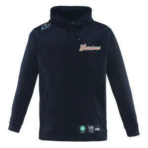 NZ Warriors 2025 Mens Graphic Hoodie - Black