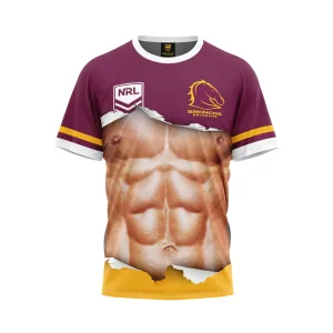 NRL Broncos "Ripped" Tee