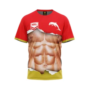 NRL Dolphins "Ripped" Tee