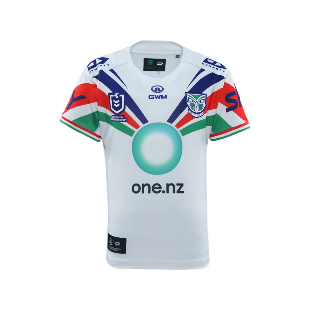 NRL NZ Warriors 2026 Toddler Replica Away Jersey front view
