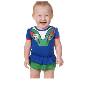 NRL Warriors Frill Footysuit
