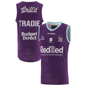 NRL Storm 2026 Training Singlet